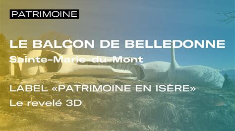 Le Balcon De Belledonne Label Patrimoine En Is Re Relev D