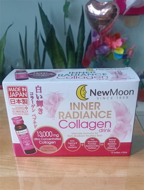 New Moon Inner Radiance Collagen Health And Nutrition Health Supplements Health Food Drinks