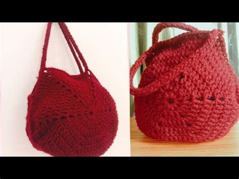 Crochet Beautiful Handbag Full Video Tutorial YouTube