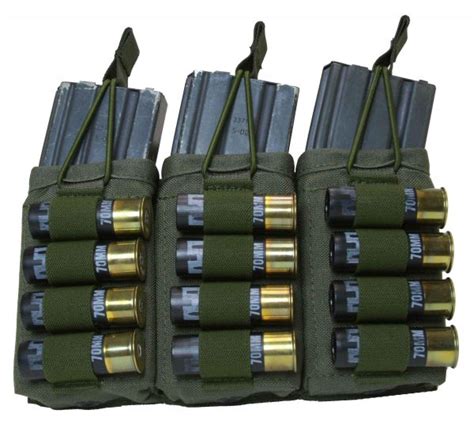 M4 12ga Breachers Magazine Pouch Triple Bushido Tactical