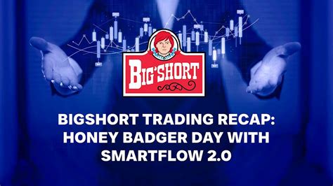 BigShort Trading Recap Honey Badger Day With SmartFlow 2 0 YouTube