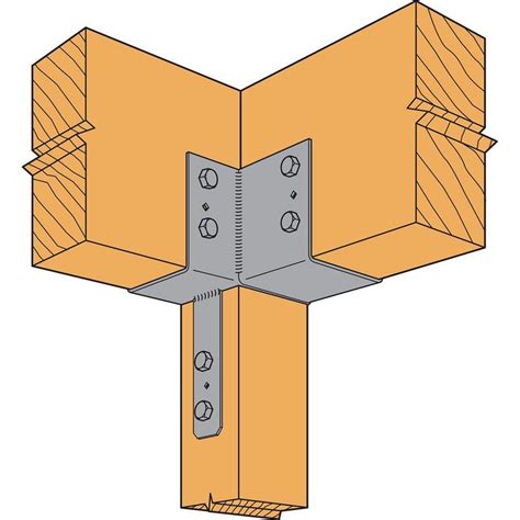 Simpson Strong Tie Ecclr L Shape End Column Cap For 6x Post 6x Beams