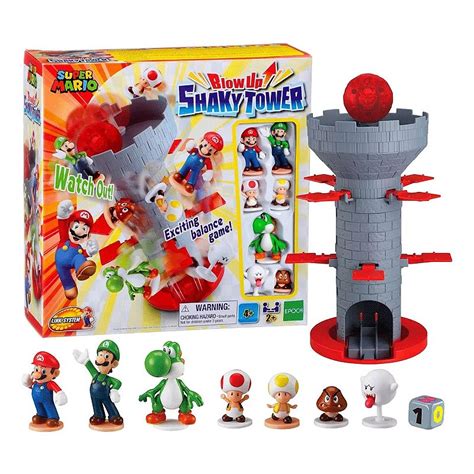 Jogo Super Mario Blow Up Torre Maluca Shaky Tower Epoch Loja Zuza