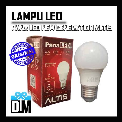 Jual Bohlam Bulb Lampu Led 100 Putih Super Terang Original PanaLed