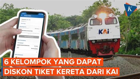 6 Kelompok Yang Dapat Diskon Tiket Kereta Dari KAI Pada 2024 Siapa