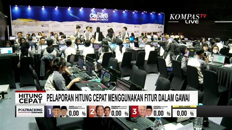 Kawal Pemilu 2024 Litbang Kompas Lakukan Hitung Cepat Dengan Fitur