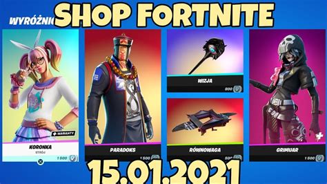 Sklep FORTNITE 15 Stycznia 2021 YouTube