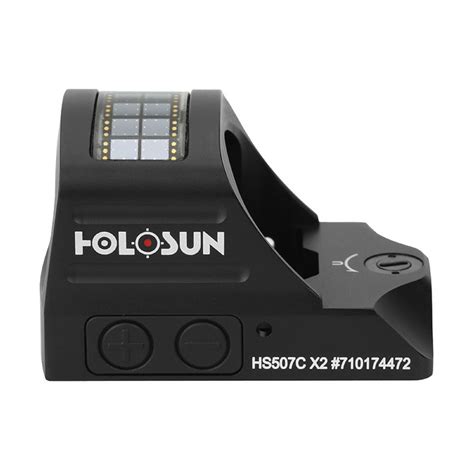 Viseur panoramique multi réticules Holosun HS507C solaire Viseurs