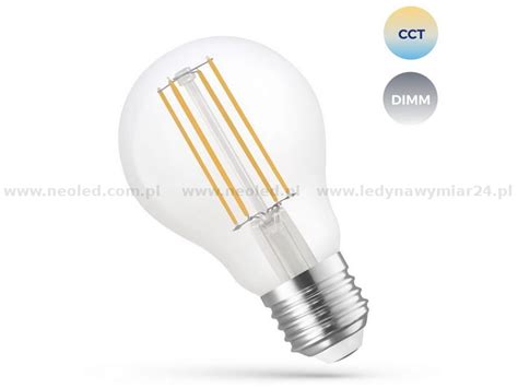 Inteligentna Ar Wka Led E Filament Spectrum Smart Gls W Cog V