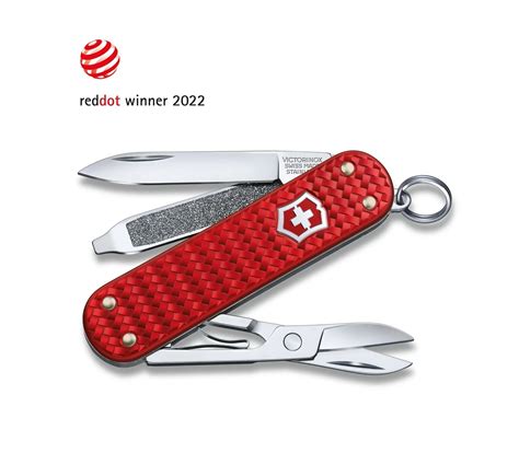 Dụng Cụ Đa Năng Victorinox 58mm Classic SD Precious Alox Iconic Red