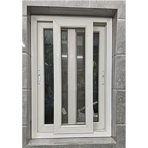 3 Track UPVC Sliding Glass Window At Rs 550 Sq Ft Unplasticized