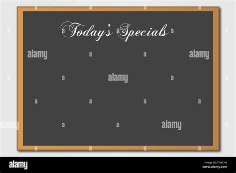 Todays menu Stock Vector Images - Alamy