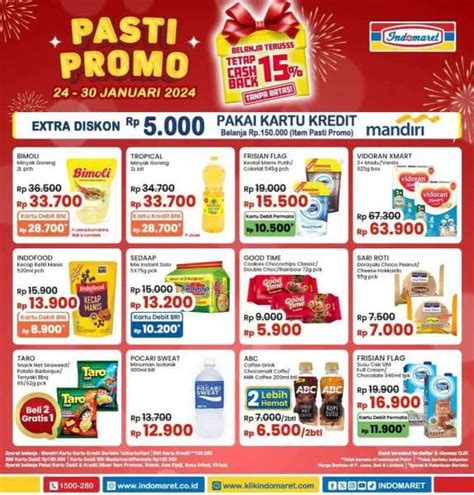 Promo Jsm Indomaret Terbaru Periode Januari Nikmati Harga