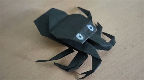 How To Make Diy Easy Origami 5 Steps Spider Youtube