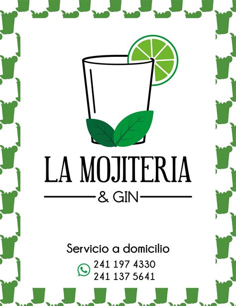 Menu At La Mojiteria Gin Pub Bar San Benito Xaltocan