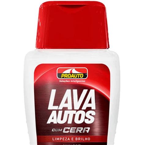 Shampoo Lava Autos Cera De Carna Ba Proauto Ml