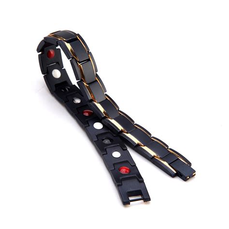 1pc Therapeutic Energy Healing Bracelet Stainless Vicedeal