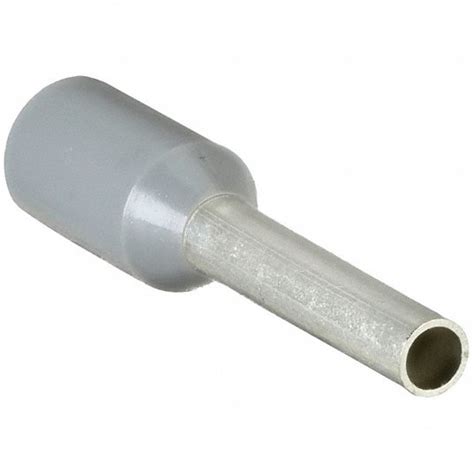 Panduit Gray Polypropylene Ferrule 39ax82fsd81 18 C Grainger