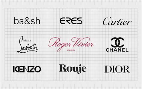 The Ultimate List Of Famous French Fashion Brand Logos Fashion Brands