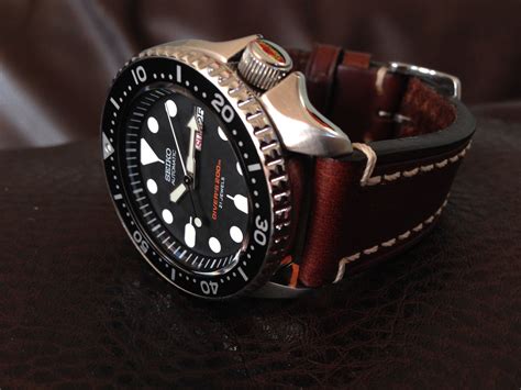 Seiko Skx On Leather Strap Atelier Yuwaciaojp