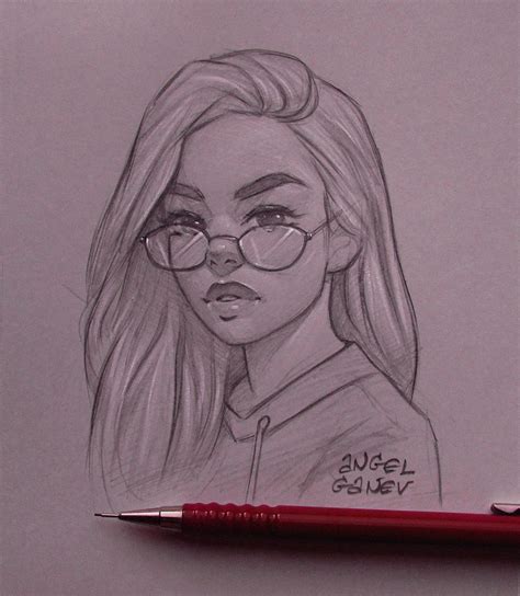 Angel Ganev Angelganev • Instagram Photos And Videos Girl Drawing