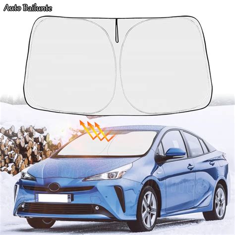 For Toyota Prius 2016 2017 2018 2019 2020 2021 2022 Front Windshield Sunshade Cover Accessories