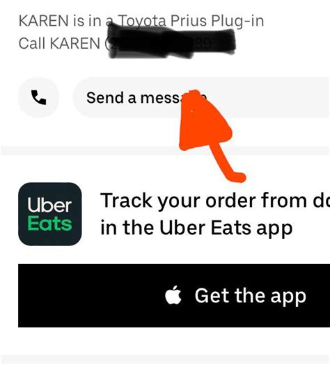 My Uber Eats Driver Fits The Details To Perfectly Karen