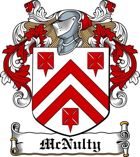 McNulty Family Crest / Irish Coat of Arms Image Download - Download...