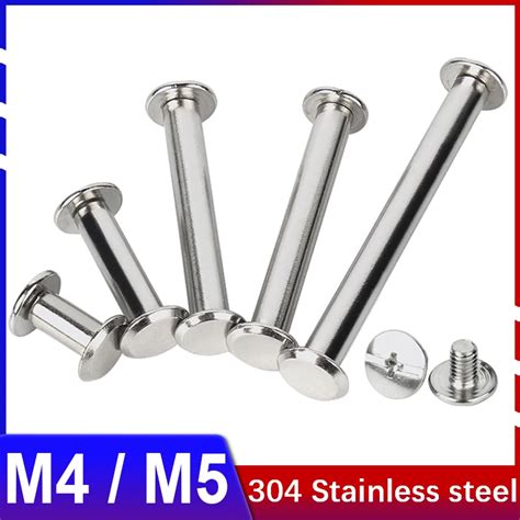 M4 M5 Splint Butt Lock Rivet Screw 304 Stainless Steel Flat Head Rivet