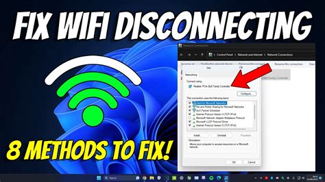 Full Guide Fix Wifi Keeps Disconnecting Windows 11 Windows 10 Solved How To Youtube