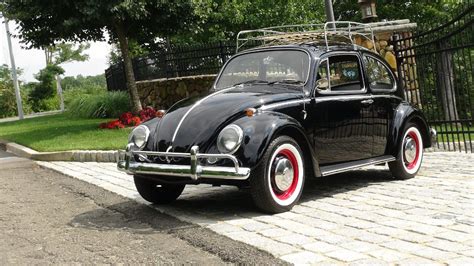 Classic Vw Bugs Vintage Volkswagen Black Beetle Sedan For Sale