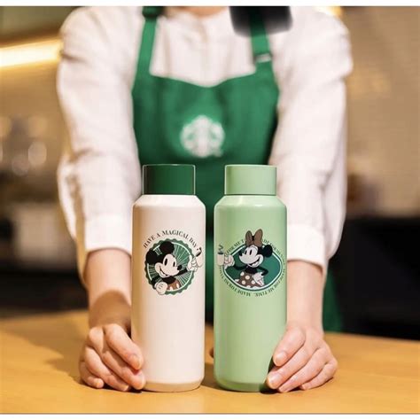 Starbucks スタバ スターバックス ミッキー ミニー ディズニー コラボ 2本セットの通販 By にょんとりs Shop