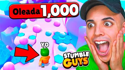 CONSIGO El RECORD En El NUEVO MAPA YETI STUMBLE GUYS YouTube