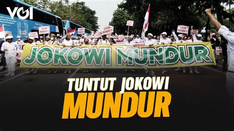 VIDEO Gelar Aksi Demo 411 GNPR Desak Jokowi Mundur