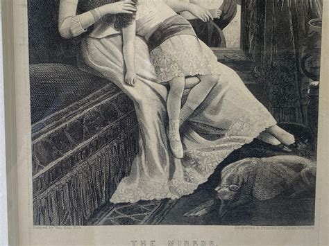 The Mirror 1800s Print Rehab Vintage Interiors
