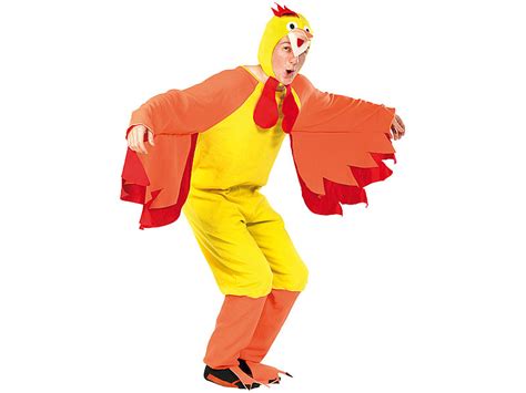 Infactory Faschings Kost M Funny Chicken F R Erwachsene Bis Cm