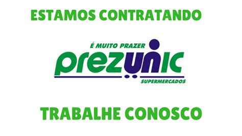 Prezunic Abre Novas Vagas De Emprego Rio Empregos RJ