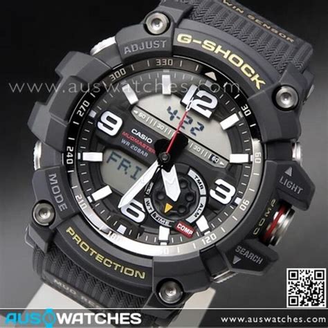 BUY Casio G-Shock Mudmaster Master of G Twin Sensor Sport Watch GG-1000 ...