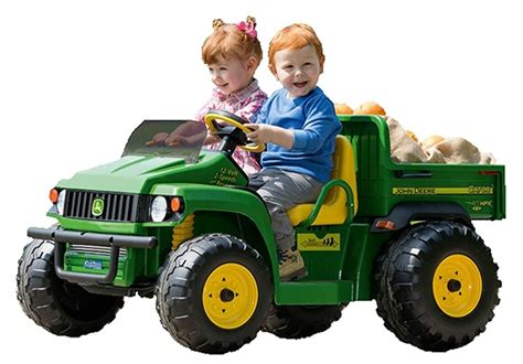 Peg Perego John Deere Terrängbil för 2 barn Elektrisk Gator HPX