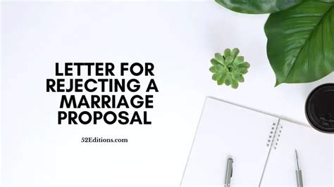 Letter For Rejecting Marriage Proposal Get Free Letter Templates