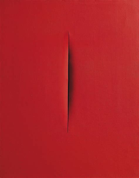 Lucio Fontana Concetto Spaziale Attesa Christie S