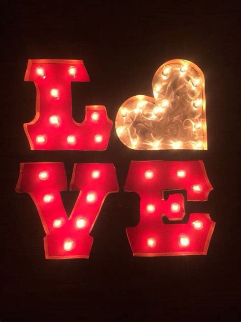 Marquee Love Sign By Kdbrusticvintage Vintage Marquee Sign Carnival