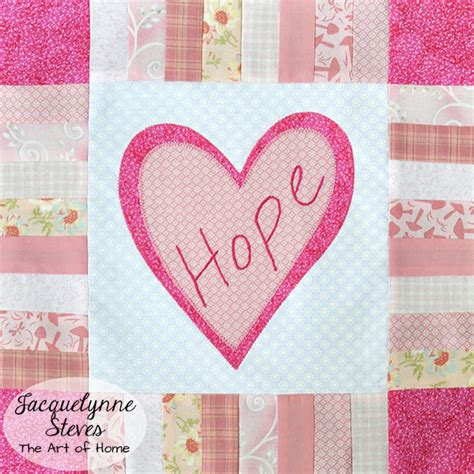 Pink Quilt Block Pattern - Jacquelynne Steves