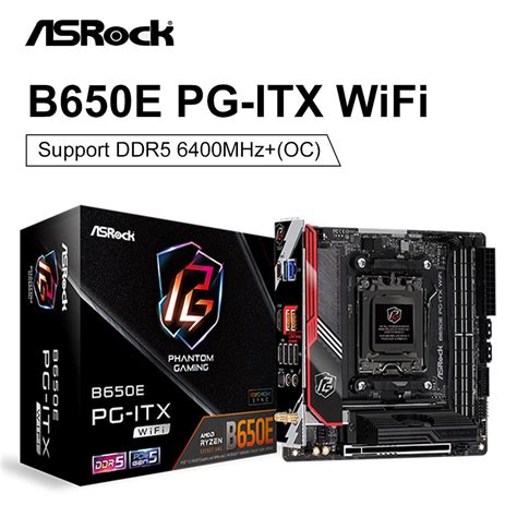 Материнская плата Asrock B650e Pg Itx Wifi 001 купить по низкой цене с