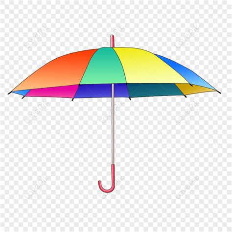 Colored Umbrella Umbrella Vector Colorful Umbrella Rainbow Umbrella