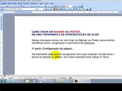 Como Fazer Banner No Power Point Disciplina De Forma O Pessoal E Social Fps