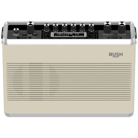 Bush Retro Bluetooth Dab Radio Cream Dab Digital Radios Home Audio Audio And Video Gmv Trade