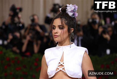 Camila Cabello Sexy Seen Braless Showing Off Her Hot Tits At The Met Gala In New York City Aznude