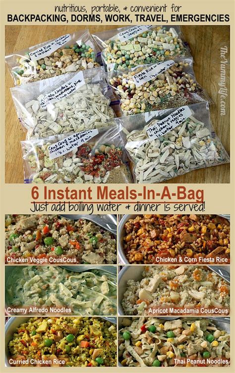 Easy Backpacking Recipes Just Add Water Atonce