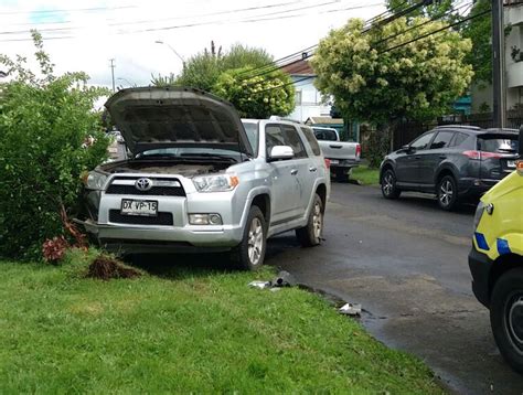 Tres lesionados dejó un choque vehicular cerca del centro de Osorno